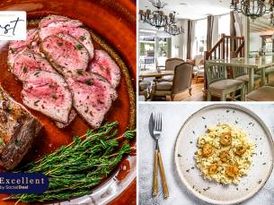 3- of 4-gangendiner van de chef + amuse + brood