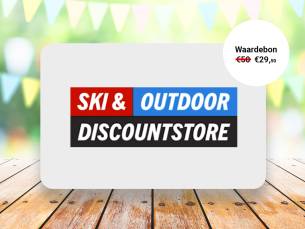 Waardebon t.w.v. &euro;50 te besteden bij Ski & Outdoor Discountstore