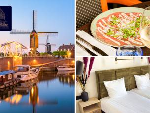 Overnachting voor 2 + ontbijt + evt. 3-gangendiner Ã  la carte in Heusden