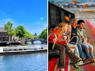 Entree voor THIS IS HOLLAND + rondvaart door Amsterdam (75 min)