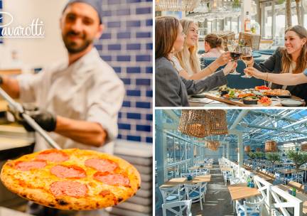 Italiaans 2- of 3-gangen keuzediner bij Pavarotti