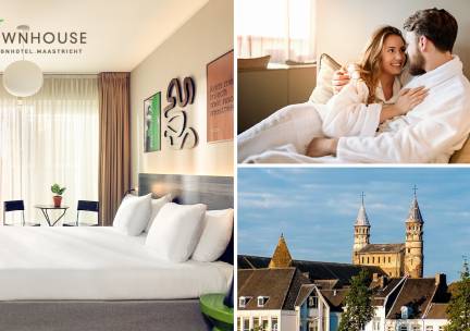 Overnachting + ontbijt voor 2 in Maastricht