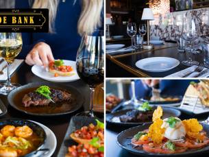 3-gangen shared dining-diner (10 gerechten) bij De Bank Santpoort