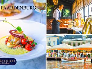 3-gangen keuzediner bij Brasserie Paardenburg aan de Amstel