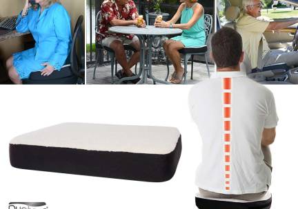 Dualuxe Zitkussen Met Gel - Voor Een Comfortabele En Correcte Zithouding!