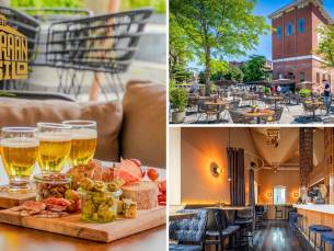 Borrelplank + bierproeverij bij Graansilo