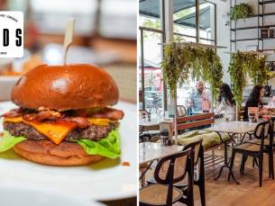 Burger naar keuze + friet bij Teds Rotterdam Lijnbaan