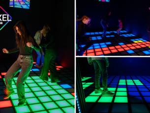 Pixel-Play (15 min of 30 min) + portie snacks