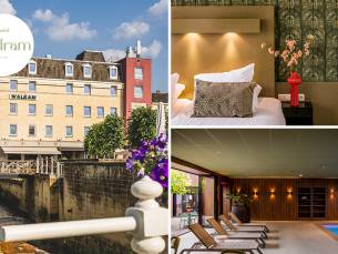 Overnachting voor 2 + ontbijt + bittergarnituur in hartje Valkenburg