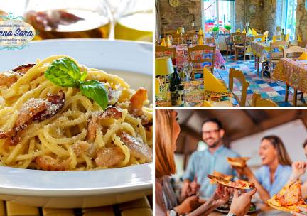 Italiaans 3-gangendiner bij Ristorante Pizzeria Nonna Sara