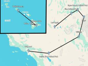 Slapen bij een Vulkaan - West Amerika & Hawaii (22 dagen)
