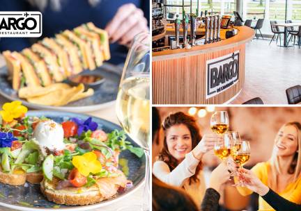 2-gangen keuzelunch bij Restaurant BARGO