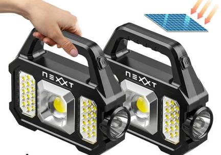 Draadloze Noodlamp Met Zonne-Energie - Vandaag 1+1 GRATIS! ...