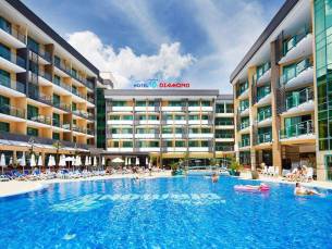 8 daagse vliegvakantie naar Diamond in zonnestrand sunny beach, bulgarije