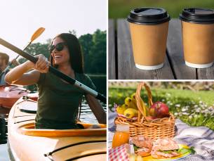 Buitenactiviteit naar keuze + picknickzak + evt. warme drank met gebak