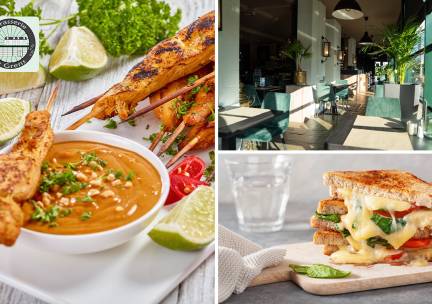 2-gangen keuzelunch of 3-gangen keuzediner bij Brasserie De Grens