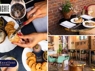 High wine incl. 3 of 4 gerechtjes bij Restaurant Frenchie