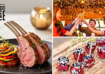 Winters 4-gangen OFYR-diner van de chef + glaasje bubbels of mocktail bij Le Petit Belge