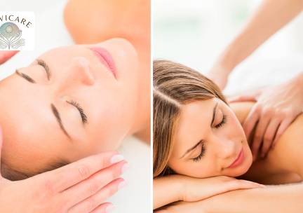 Reikibehandeling of AromaTouch-massage met essentiële oliën (60 min)