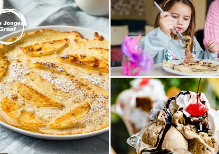 2-gangen pannenkoekdiner bij De Jonge Graaf