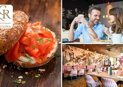 Shared lunch + brood met boter vooraf bij Restaurant Culina