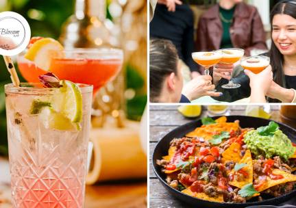 High borrel tree met borreletagÃ¨re en drankje(s) naar keuze bij Blossom by KP