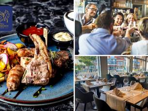 All-You-Can-Eat-ontbijt of -diner bij Hotel Du Commerce Oostburg