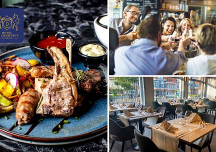 All-You-Can-Eat-ontbijt of -diner bij Hotel Du Commerce Oostburg