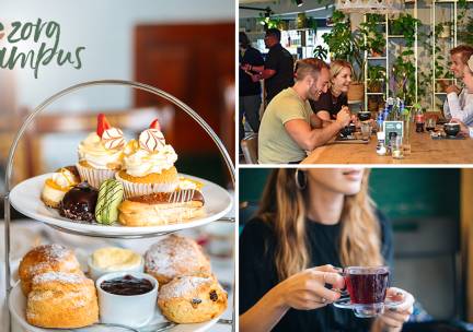 High tea bij Brasserie SantÃ©