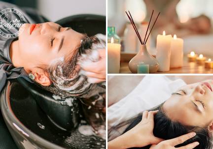 Japanese head spa (60 of 75 min)