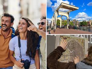 Historische rondleiding door Amsterdam met gids (2 uur)