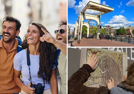 Historische rondleiding door Amsterdam met gids (2 uur)