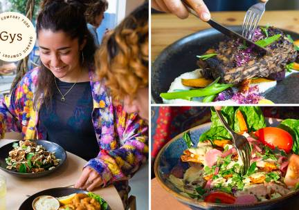 Shared dining-diner met 6 gerechtjes bij Restaurant Gys