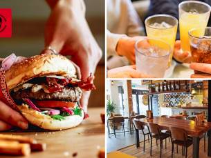Burger + patat + saus + frisdrank in hartje Utrecht