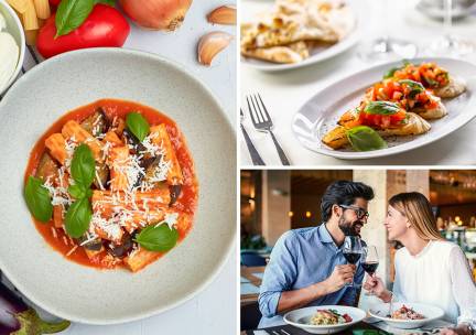 Italiaans 4-gangen keuzediner bij Trattoria Santa Maria