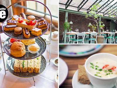 High tea + bubbels bij De Witte