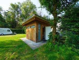 Kampeerplaats Comfortprivésanitair