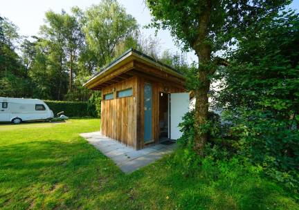 Kampeerplaats Comfortprivésanitair