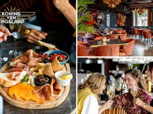 Borrelplank + speciaalbier, wijn of cocktail naar keuze bij de Koning van Engeland