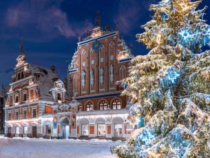 Beleef het winterse sprookje van Riga en haar kerstmarkt incl. vlucht, transfer, ontbijt én wandeltour!