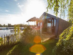 Tiny House met panorama uitzicht op de haven 4 -personen