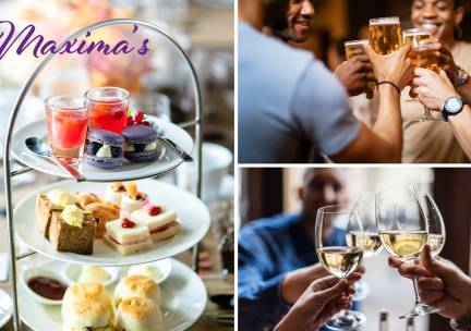High tea, beer óf wine bij Maxima's