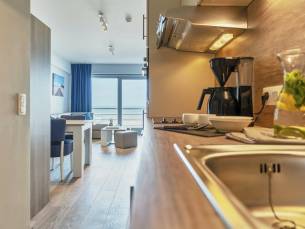 Suite met gedeeltelijk zeezicht zonder balkon| 4p