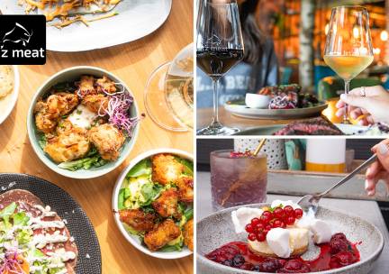 4-gangendiner Ã  la carte + amuse bij Let'z Meat