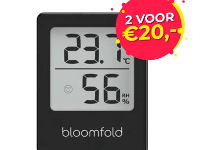 Bloomfold Pulse Digitale Hygro- en Thermometer