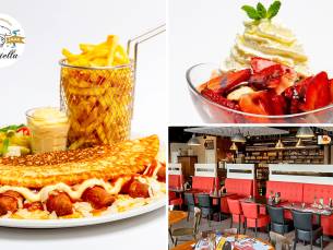 3-gangendiner Ã  la carte bij Pannenkoekenhuis Frittella Papendrecht