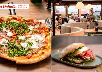 2-gangen keuzelunch of 3-gangen keuzediner bij La Galleria