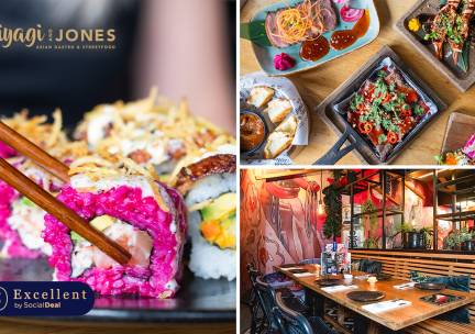 All-You-Can-Eat (2,5 uur) + dessert bij Miyagi and Jones Arnhem