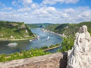 Riviercruise Over de Rijn en langs die sch&ouml;ne Loreley