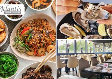 All-You-Can-Eat & Drink (3 uur) bij Wereldrestaurant Atlantis